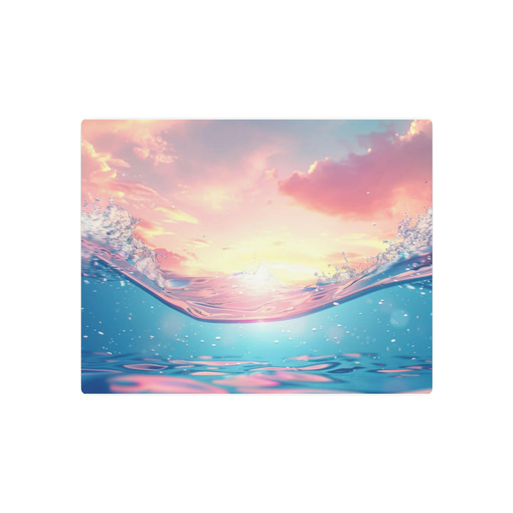 Serene Water Metal Art - Modern Oasis Sensory Design & Art Studio - Home Decor