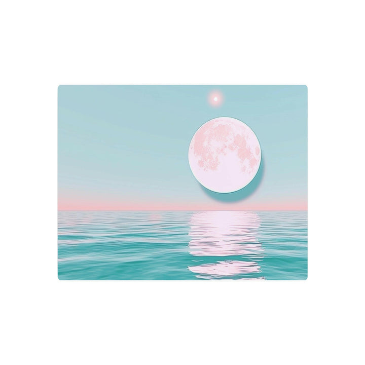 Serene Moon Metal Art - Modern Oasis Sensory Design & Art Studio - Home Decor