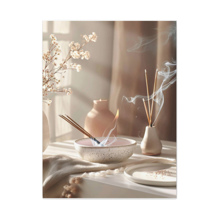 Serene Aroma - Modern Oasis Sensory Design & Art Studio - Canvas