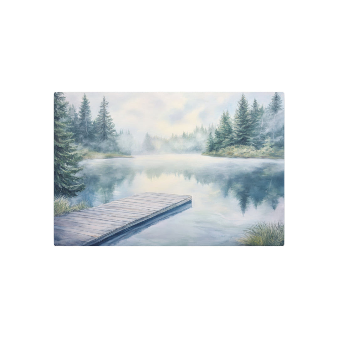 Tranquil Lake Metal Art - Modern Oasis Sensory Design & Art Studio - Home Decor