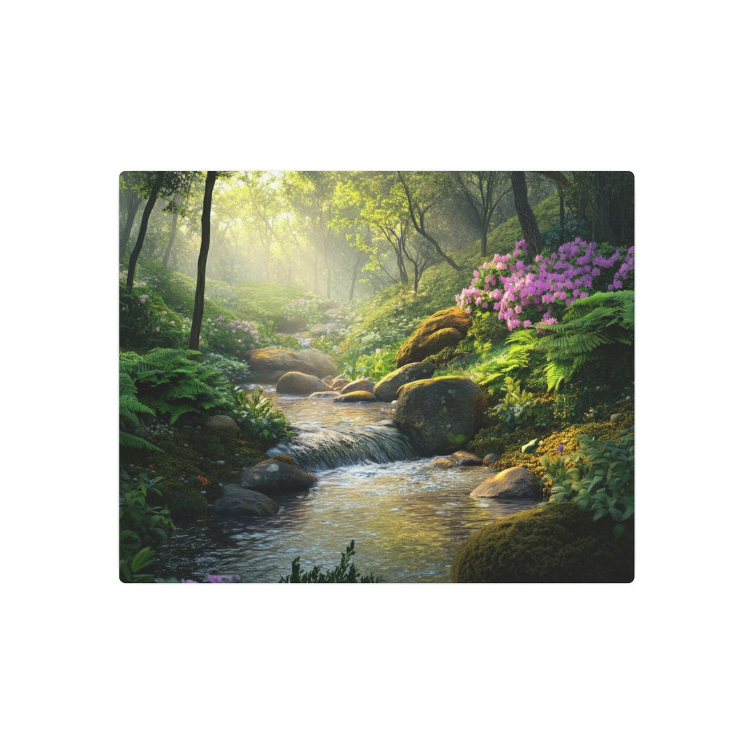 Tropical Ray of Calm Metal Art - Modern Oasis Sensory Design & Art Studio - Home Decor
