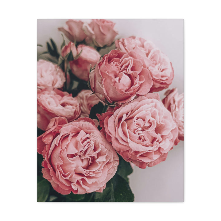 Pink Blooming Roses - Modern Oasis Sensory Design & Art Studio - Canvas