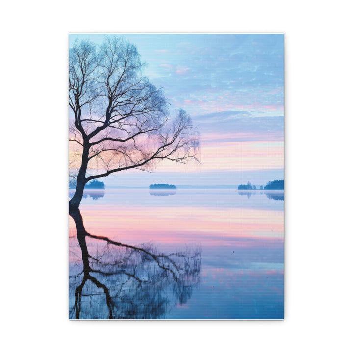 Serene Sunset Landscape - Modern Oasis Sensory Design & Art Studio - Canvas