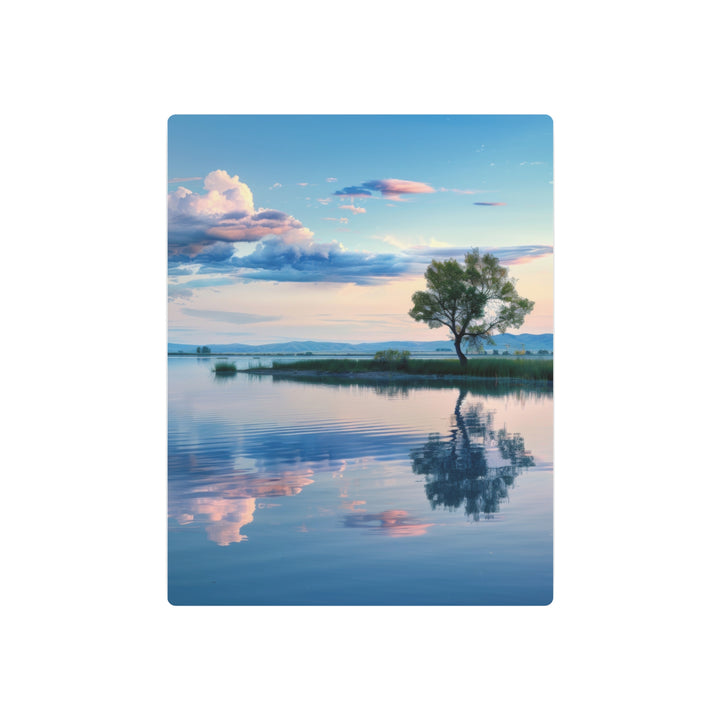 Serene Lagoon Metal Art - Modern Oasis Sensory Design & Art Studio - Home Decor