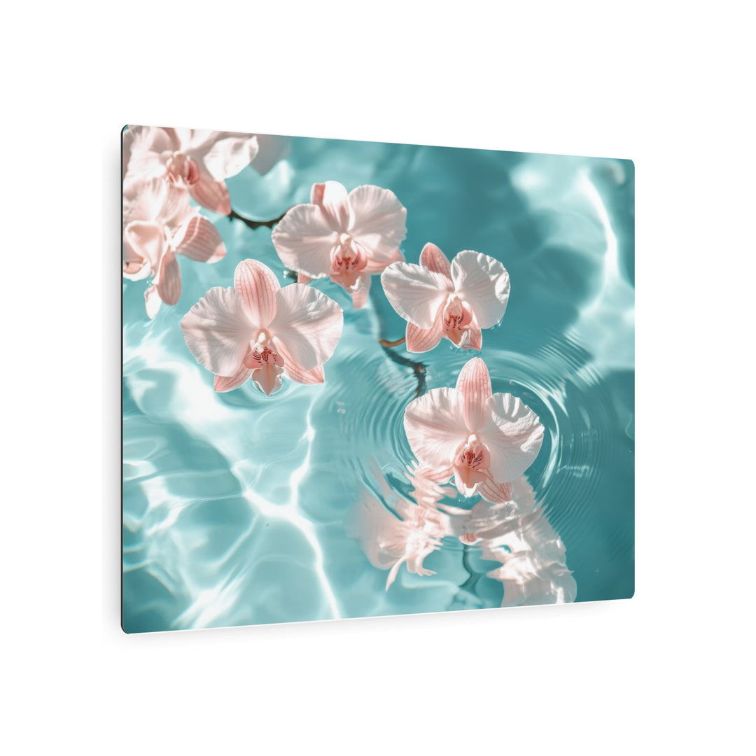 Tranquil Bloom Metal Art - Modern Oasis Sensory Design & Art Studio - Home Decor