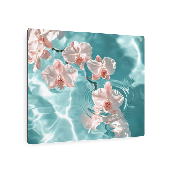 Tranquil Bloom Metal Art - Modern Oasis Sensory Design & Art Studio - Home Decor