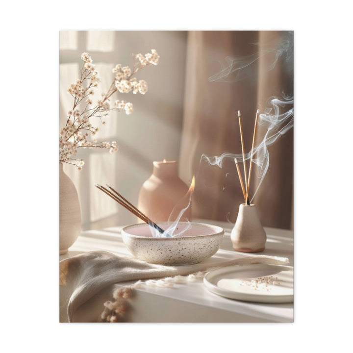 Serene Aroma - Modern Oasis Sensory Design & Art Studio - Canvas