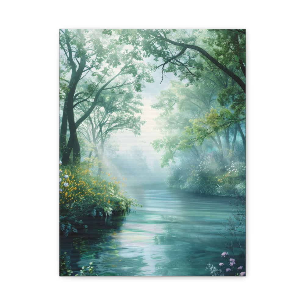 Serene Scenery - Modern Oasis Sensory Design & Art Studio - Canvas