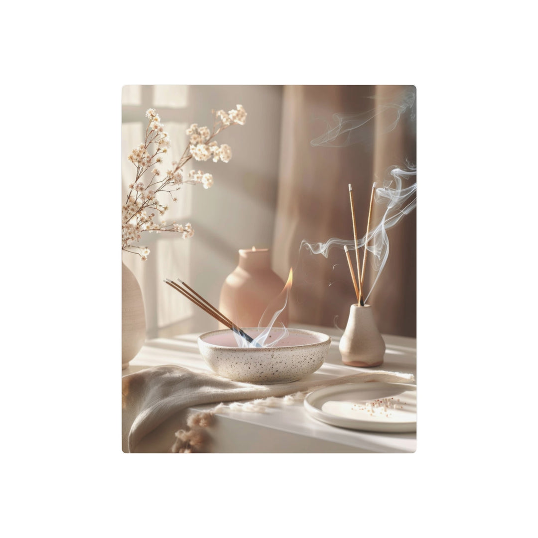Serene Aroma Metal Art - Modern Oasis Sensory Design & Art Studio - Home Decor