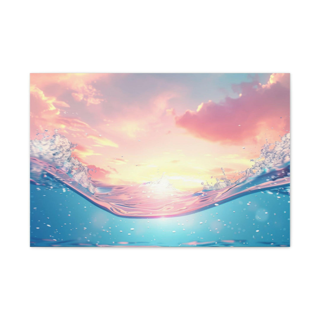 Serene Water - Modern Oasis Sensory Design & Art Studio - Canvas