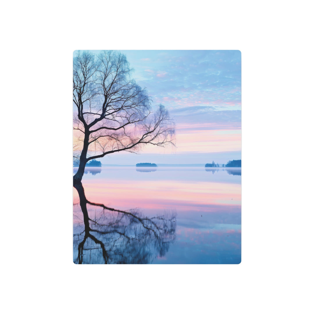 Serene Sunset Landscape Metal Art - Modern Oasis Sensory Design & Art Studio - Home Decor
