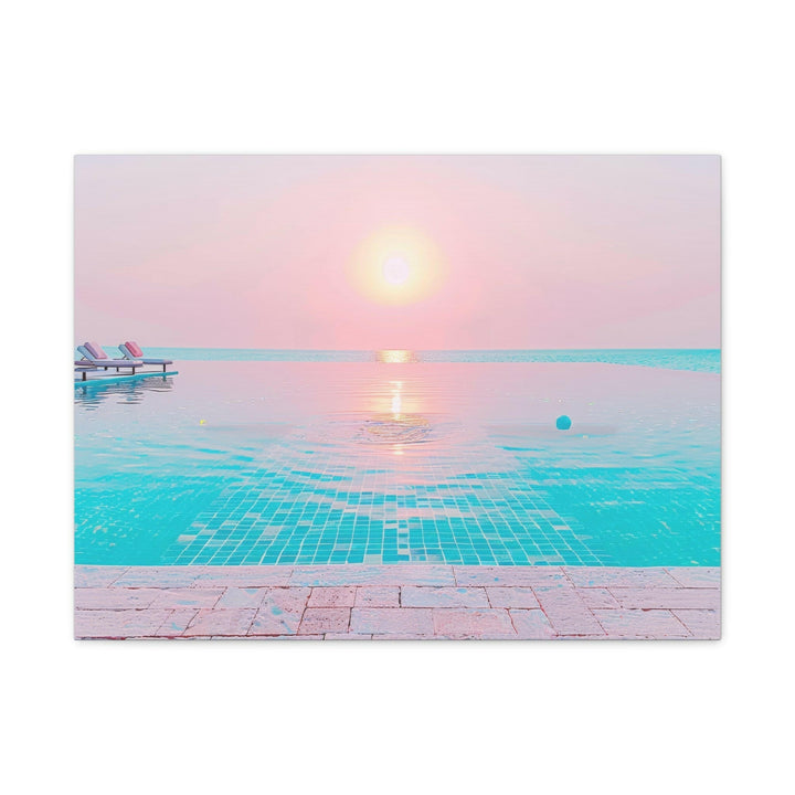 Tranquil Sunset - Modern Oasis Sensory Design & Art Studio - Canvas