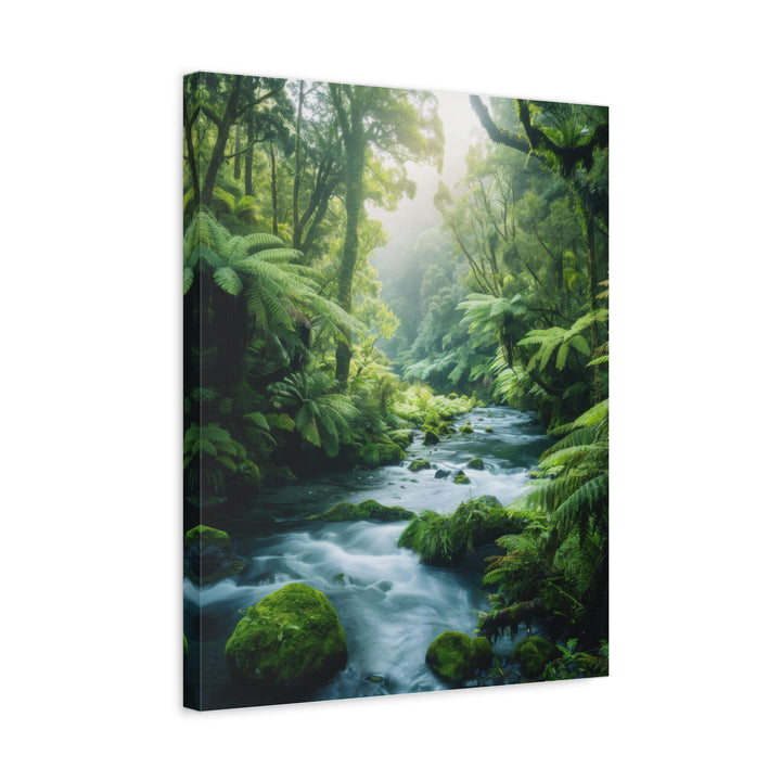 Serene River - Modern Oasis Sensory Design & Art Studio - Canvas