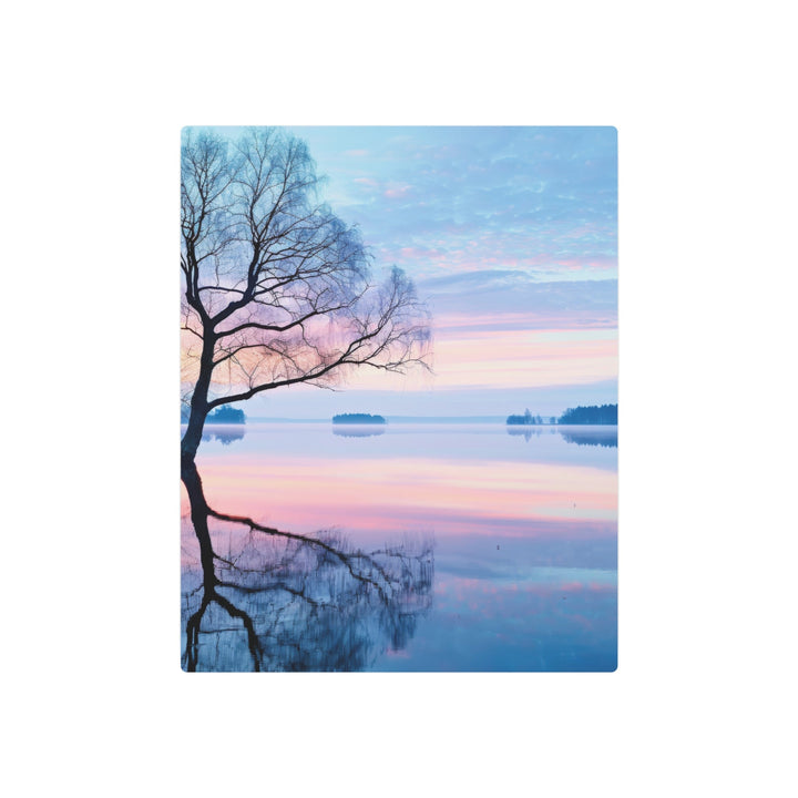 Serene Sunset Landscape Metal Art - Modern Oasis Sensory Design & Art Studio - Home Decor