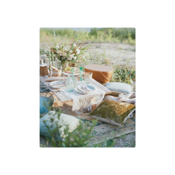 Cozy Picnic Metal Art - Modern Oasis Sensory Design & Art Studio - Home Decor