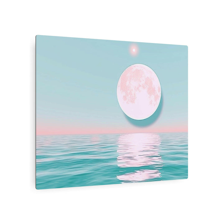 Serene Moon Metal Art - Modern Oasis Sensory Design & Art Studio - Home Decor
