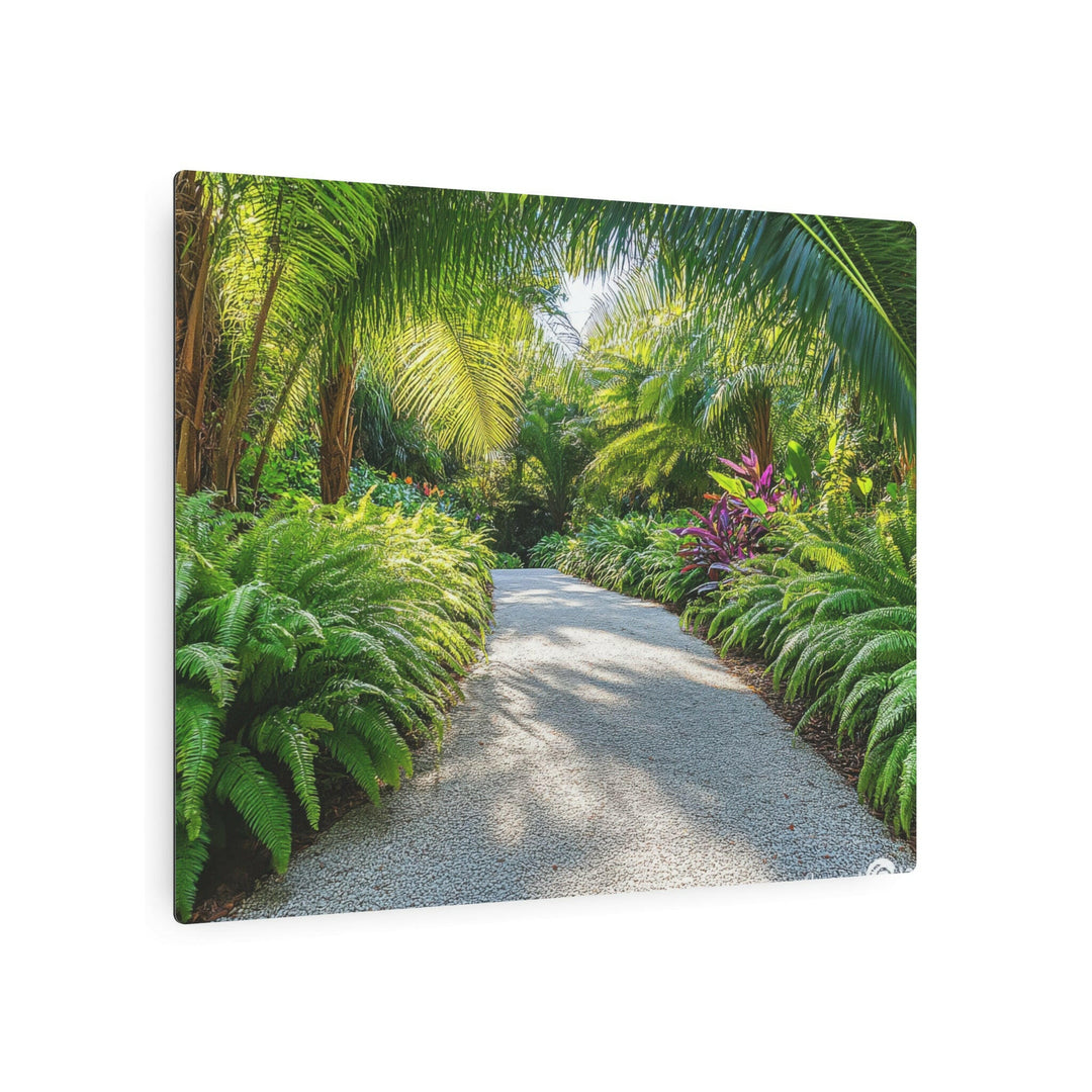 Serene Tropics Metal Art - Modern Oasis Sensory Design & Art Studio - Home Decor