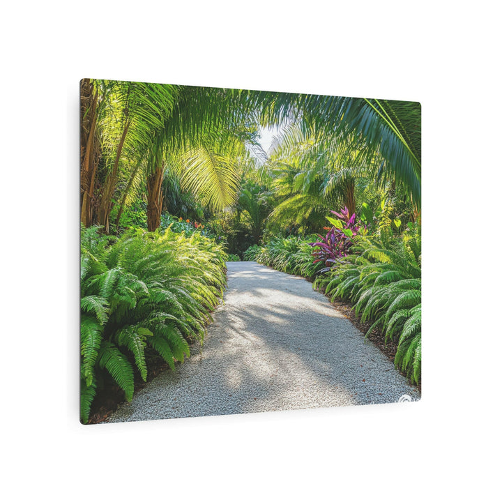 Serene Tropics Metal Art - Modern Oasis Sensory Design & Art Studio - Home Decor