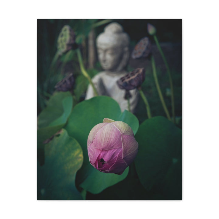 Serene Lotus - Modern Oasis Sensory Design & Art Studio - Canvas