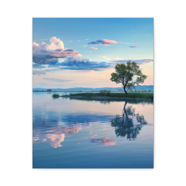 Serene Lagoon - Modern Oasis Sensory Design & Art Studio - Canvas