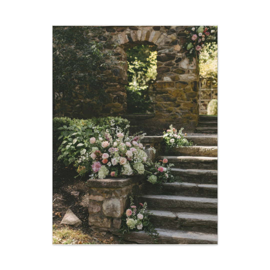 Floral Path - Modern Oasis Sensory Design & Art Studio - Canvas