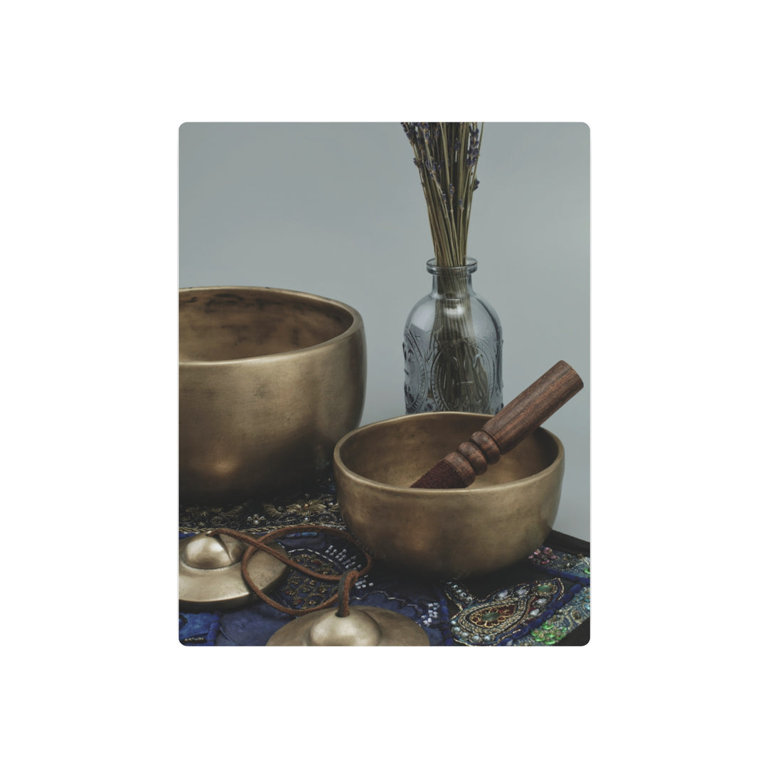 Singing Bowl Metal Art - Modern Oasis Sensory Design & Art Studio - Home Decor