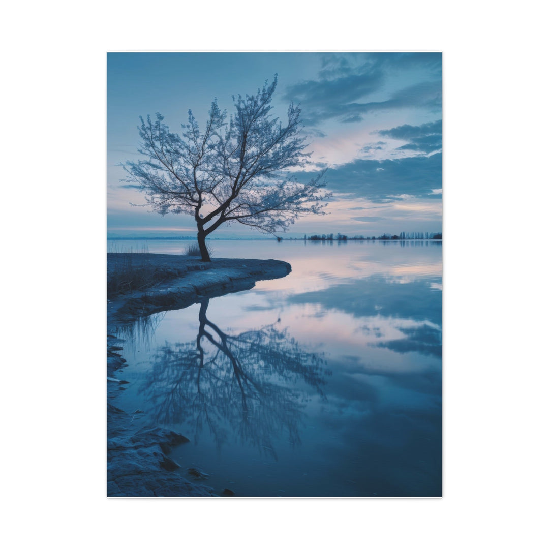 Serene Lake - Modern Oasis Sensory Design & Art Studio - Canvas