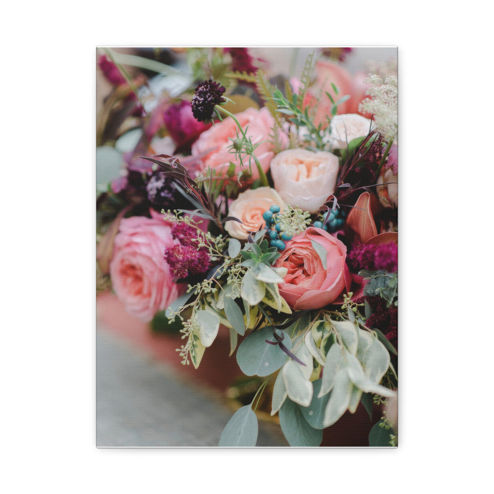 Blush Floral Haze - Modern Oasis Sensory Design & Art Studio - Canvas
