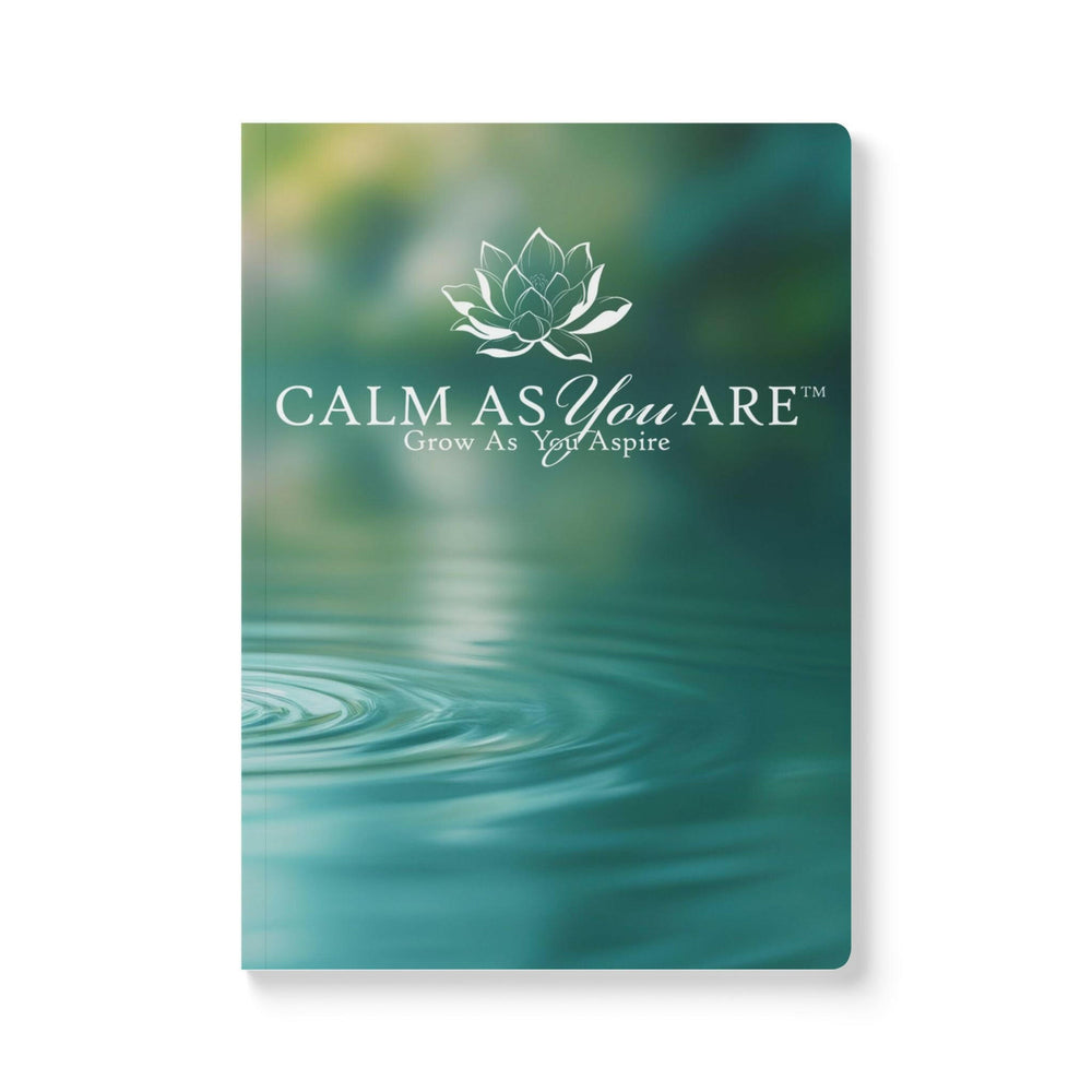 Emerald Ripple Softcover Journal - Modern Oasis Sensory Design & Art Studio - Paper products