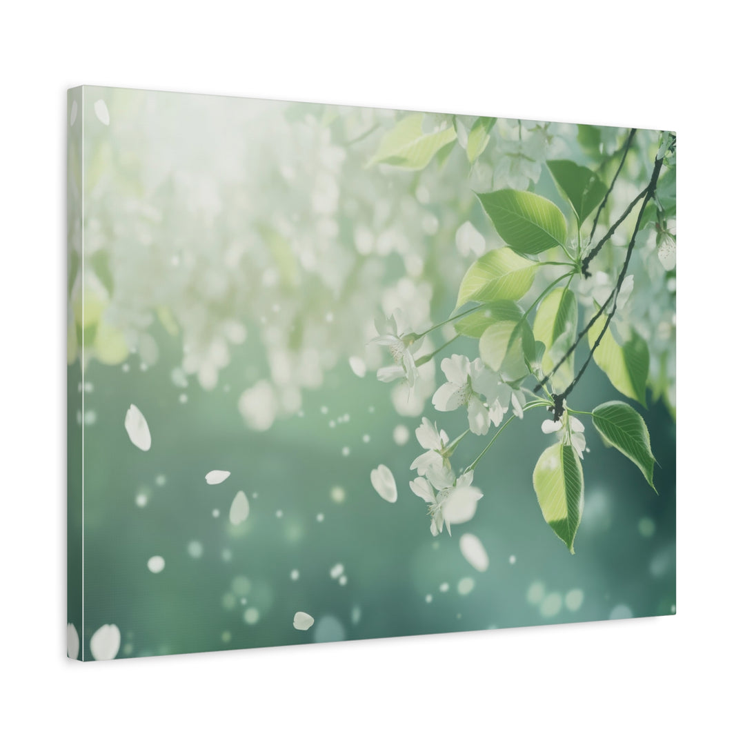 White Blossom - Modern Oasis Sensory Design & Art Studio - Canvas
