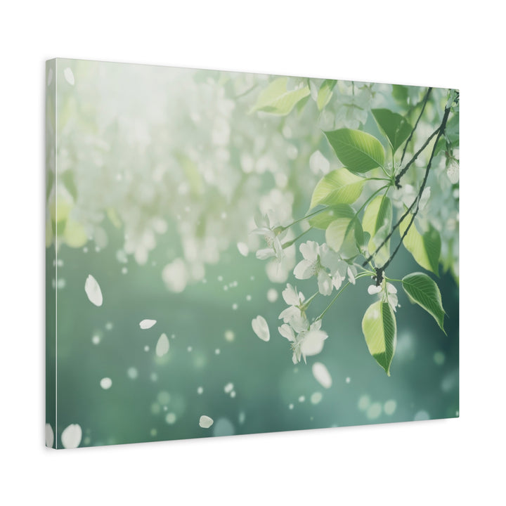 White Blossom - Modern Oasis Sensory Design & Art Studio - Canvas