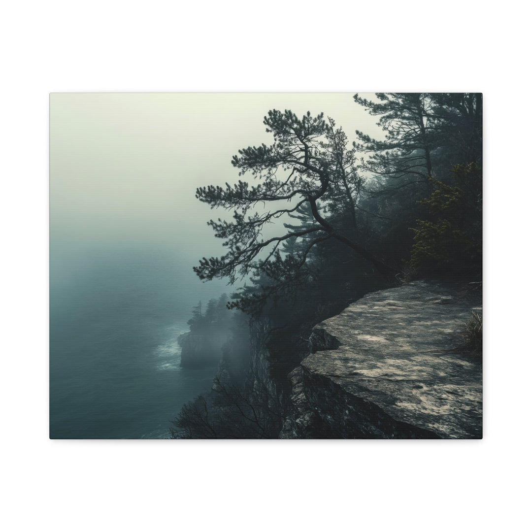 Misty Cliff - Modern Oasis Sensory Design & Art Studio - Canvas
