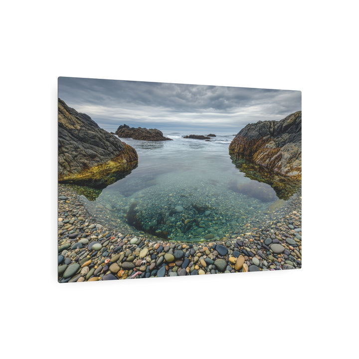 Coastal Serenity Metal Art - Modern Oasis Sensory Design & Art Studio - Home Decor