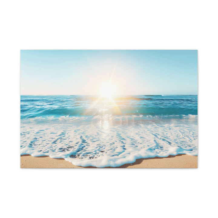 Beach Sunrise - Modern Oasis Sensory Design & Art Studio - Canvas