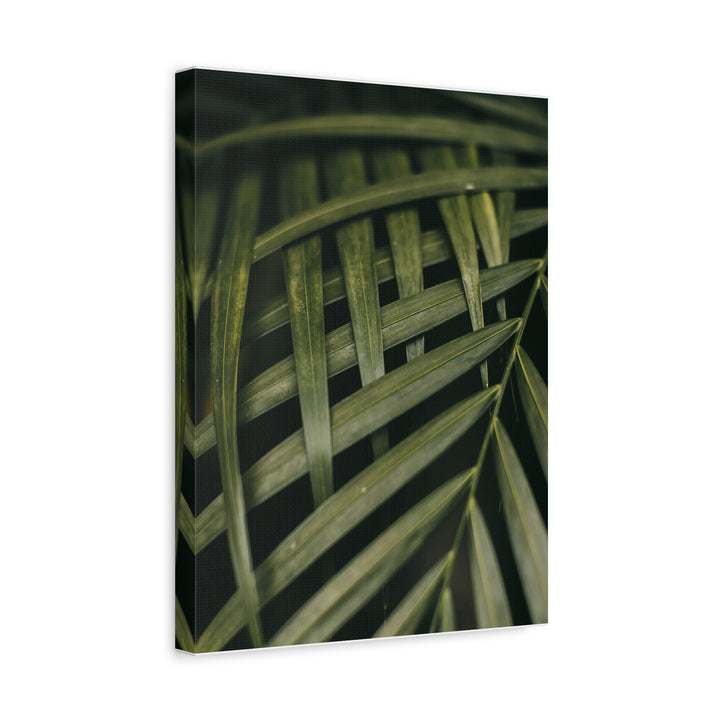 Botanical Green Leaves - Modern Oasis Sensory Design & Art Studio - Canvas