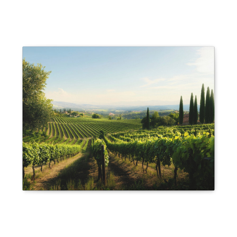 Vineyard Serenity - Modern Oasis Sensory Design & Art Studio - Canvas