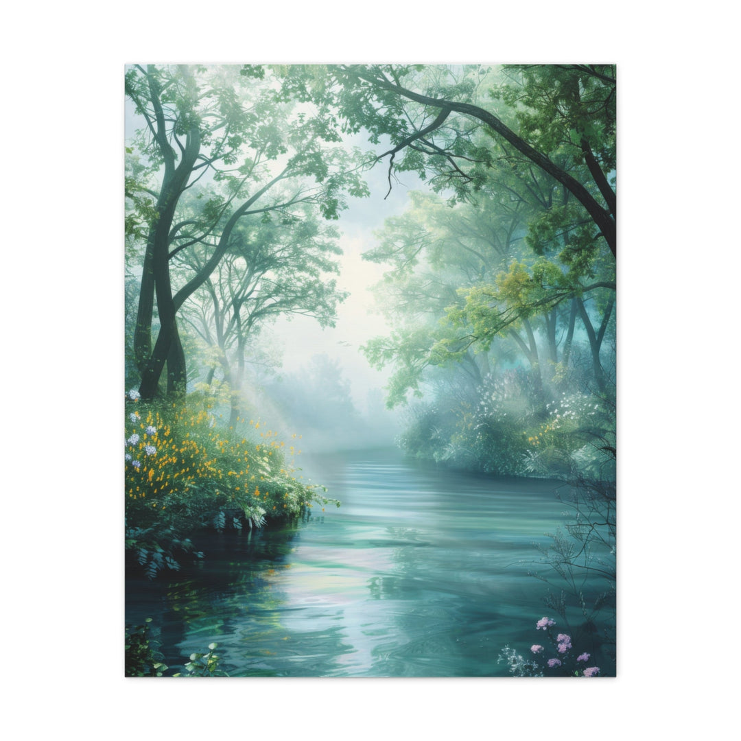 Serene Scenery - Modern Oasis Sensory Design & Art Studio - Canvas