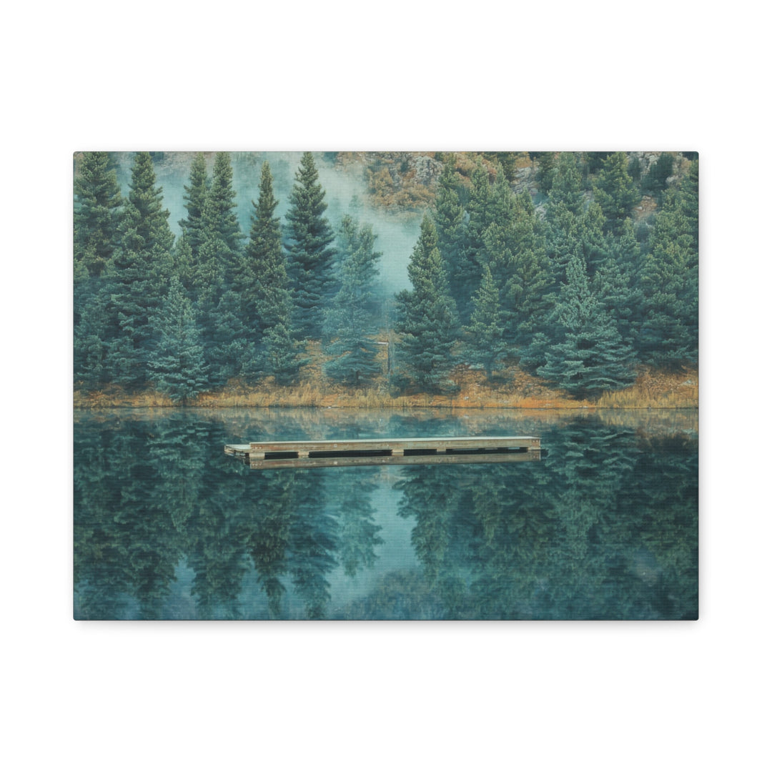 Calm Lake - Modern Oasis Sensory Design & Art Studio - Canvas