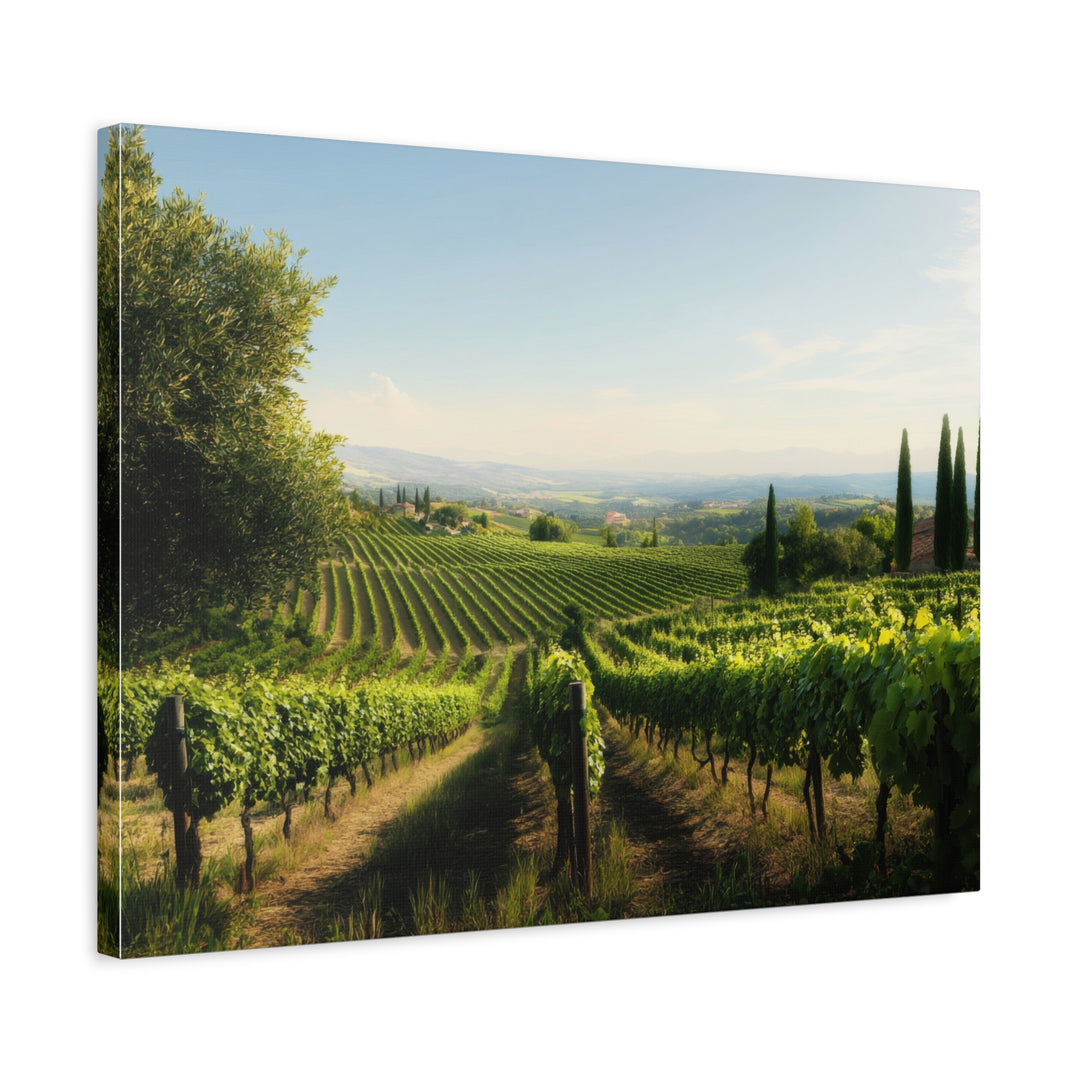 Vineyard Serenity - Modern Oasis Sensory Design & Art Studio - Canvas