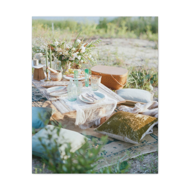Cozy Picnic - Modern Oasis Sensory Design & Art Studio - Canvas
