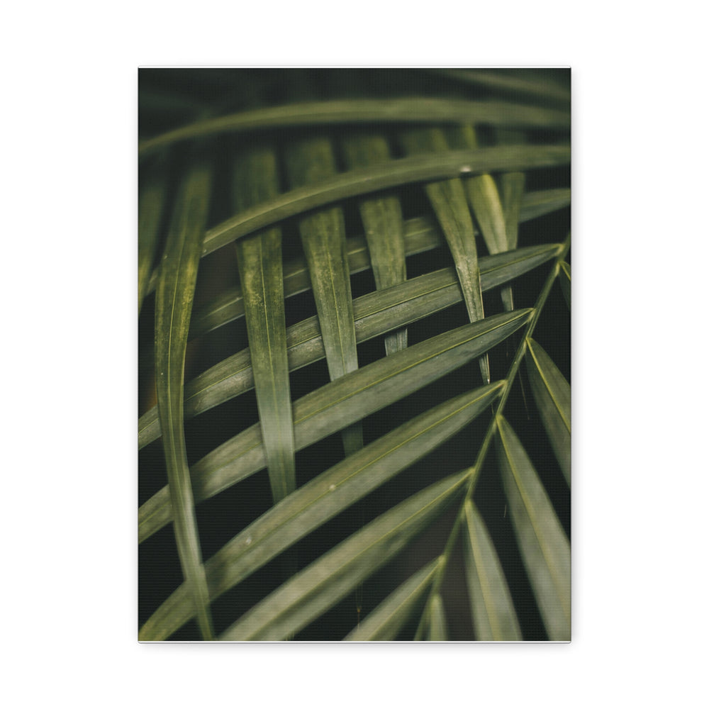 Botanical Green Leaves - Modern Oasis Sensory Design & Art Studio - Canvas