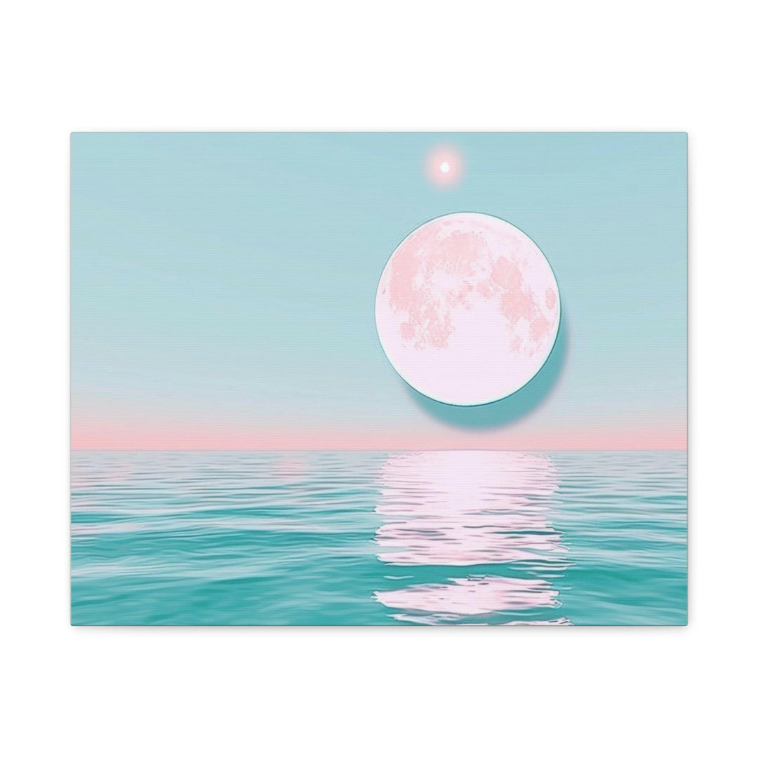 Serene Moon - Modern Oasis Sensory Design & Art Studio - Canvas