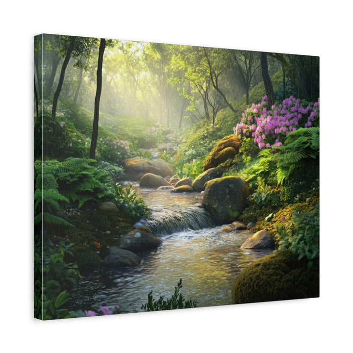 Tropical Ray of Calm - Modern Oasis Sensory Design & Art Studio - Canvas