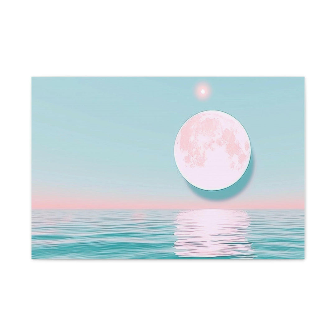 Serene Moon - Modern Oasis Sensory Design & Art Studio - Canvas