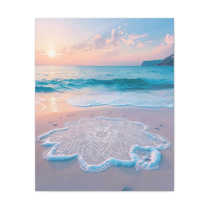 Beach Sunset - Modern Oasis Sensory Design & Art Studio - Canvas