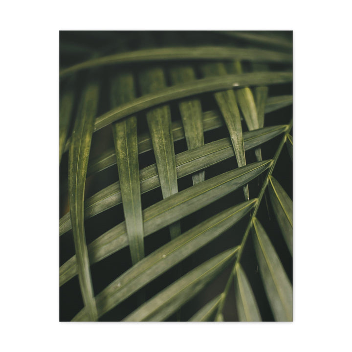 Botanical Green Leaves - Modern Oasis Sensory Design & Art Studio - Canvas