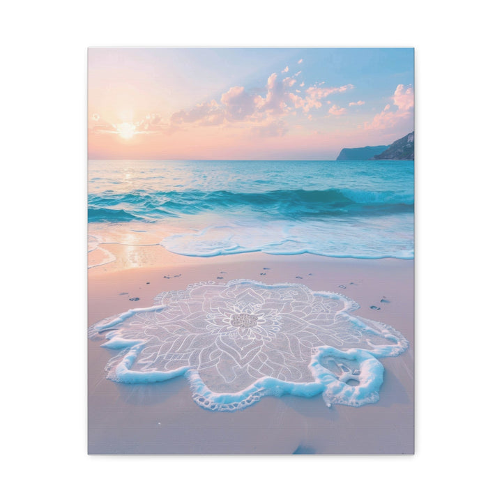 Beach Sunset - Modern Oasis Sensory Design & Art Studio - Canvas
