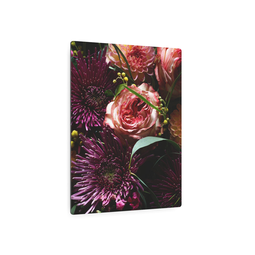 Lunar Floral Metal Art - Modern Oasis Sensory Design & Art Studio - Home Decor