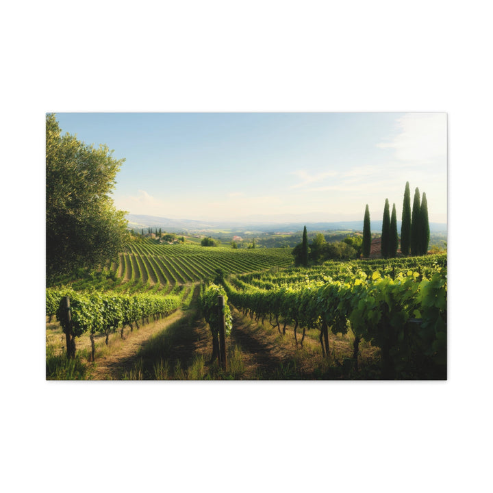 Vineyard Serenity - Modern Oasis Sensory Design & Art Studio - Canvas