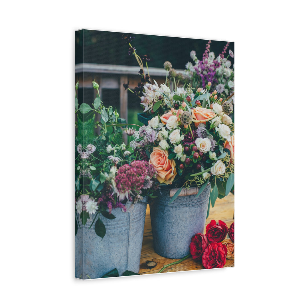 Gentle Blossoms - Modern Oasis Sensory Design & Art Studio - Canvas